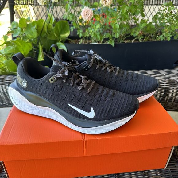 Nike React InfinityRN 4 GTX Running Shoes Mens 11.5 Black FB2204-001 Gore-Tex - Picture 1 of 11